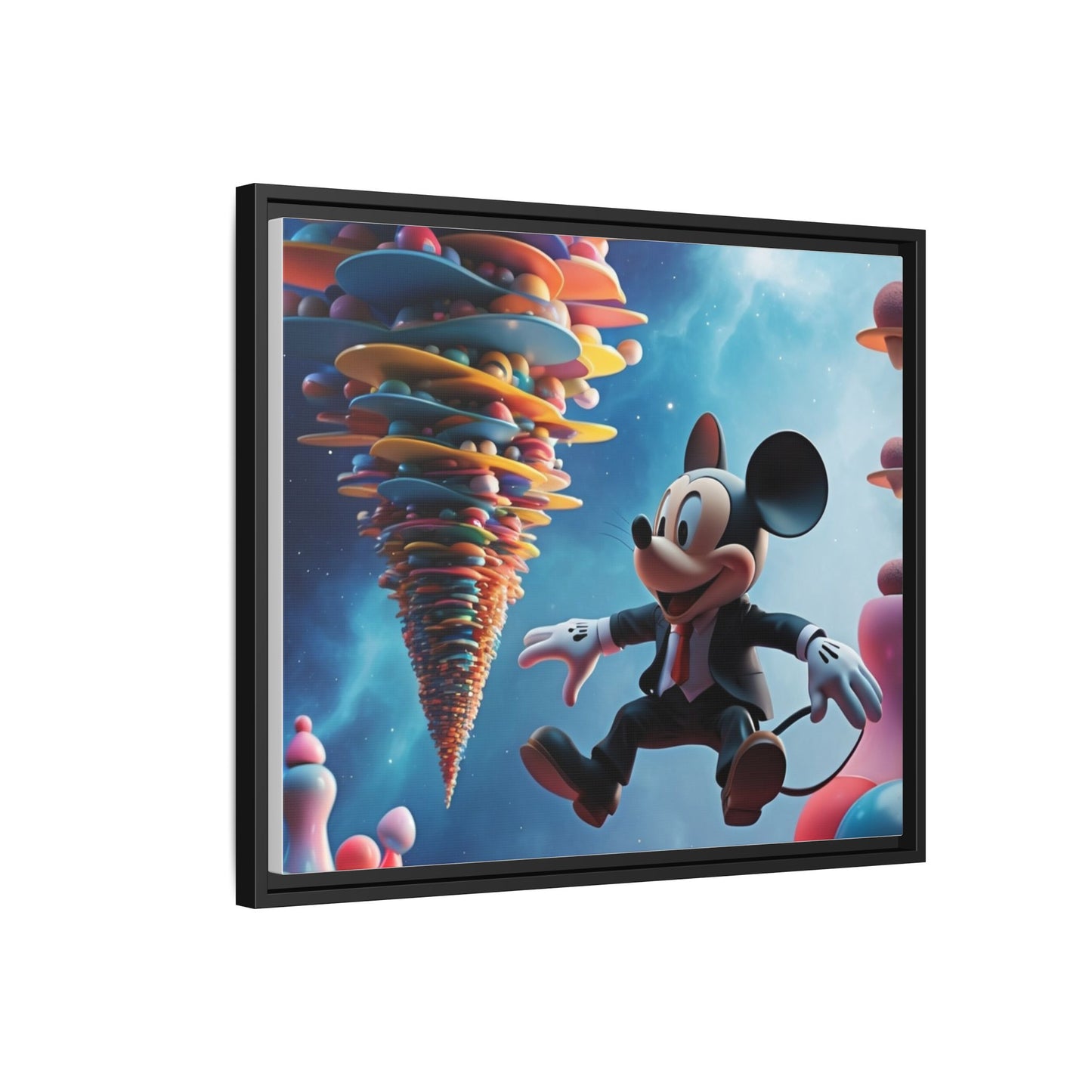 Matte Canvas, Framed (Multi-color)