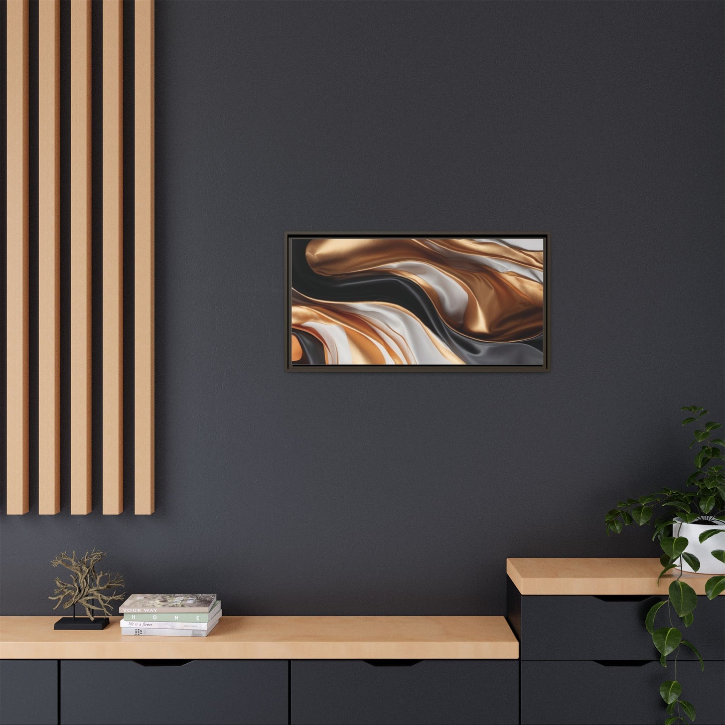 Matte Canvas, Framed (Multi-color)