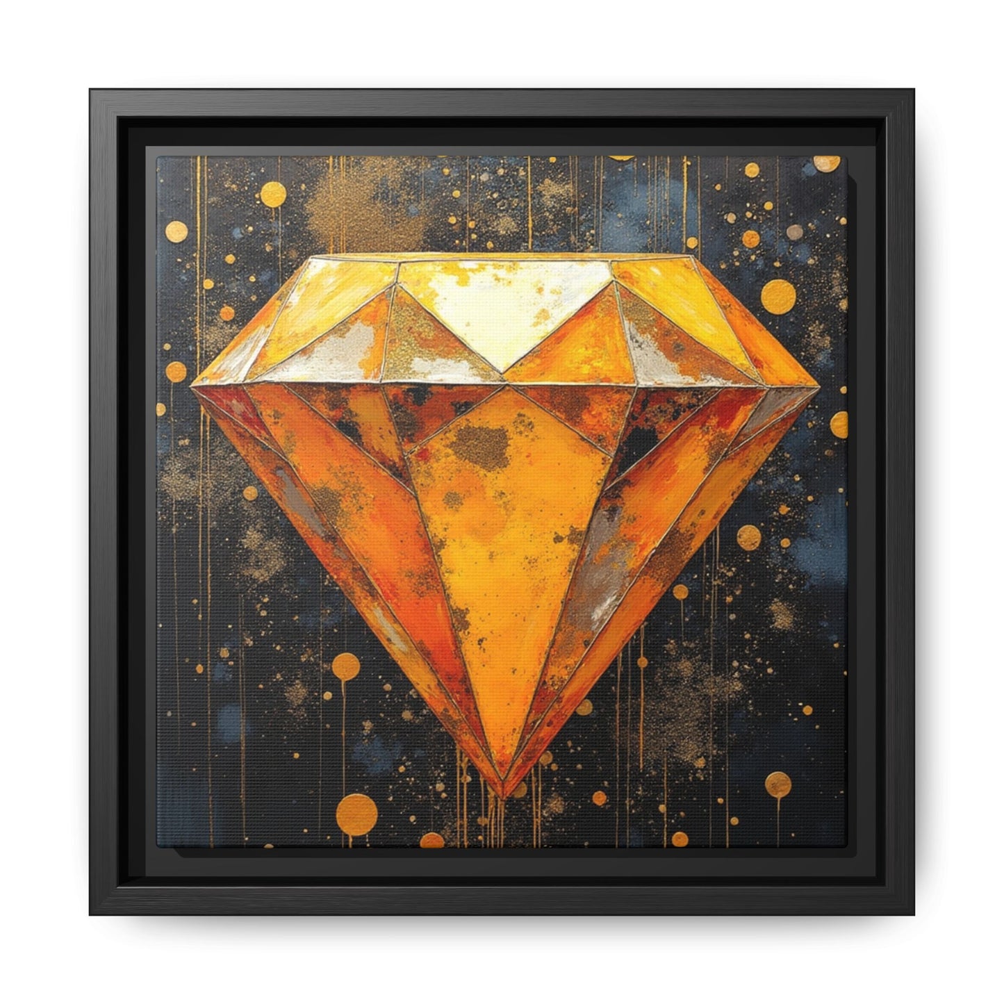 Matte Canvas, Framed (Multi-color)