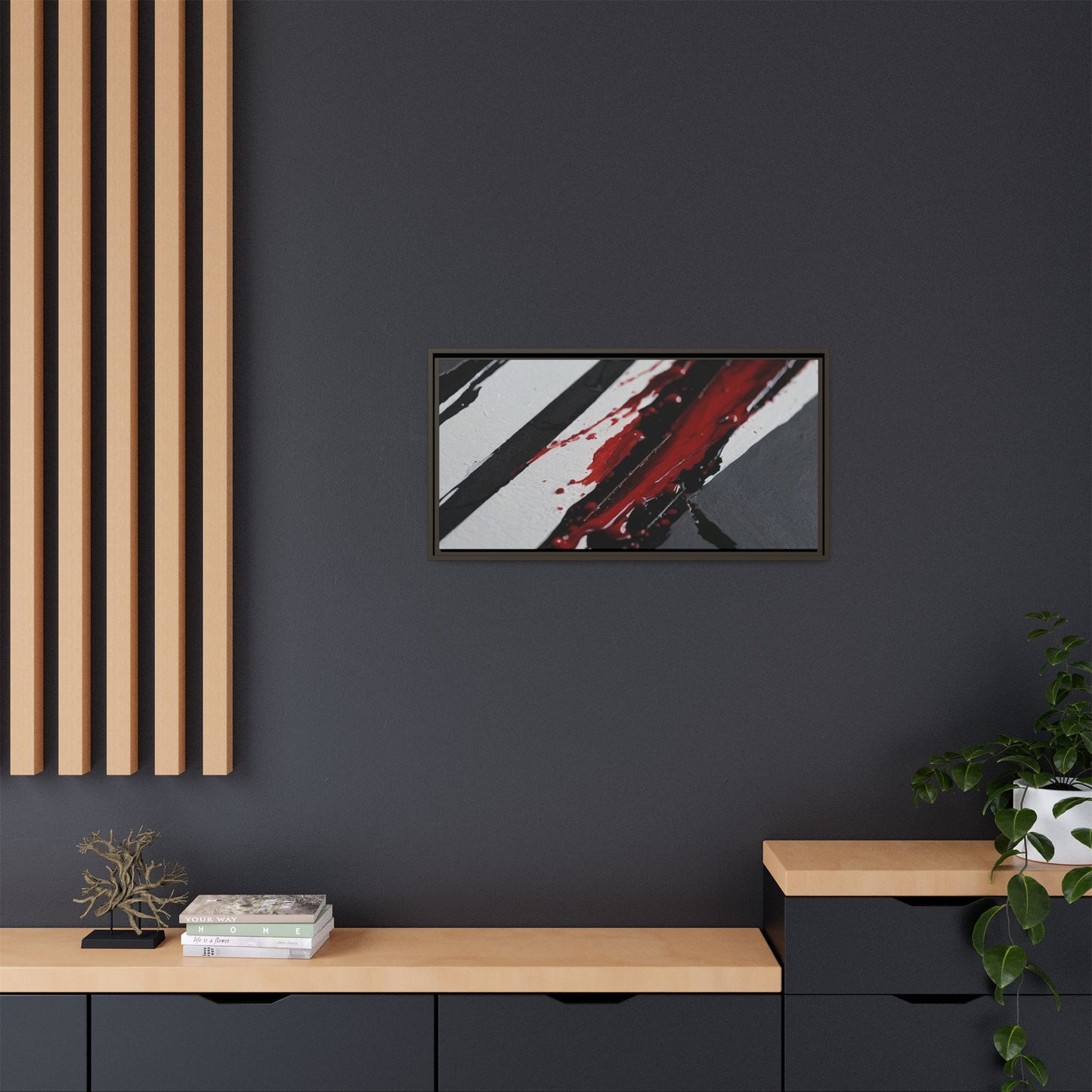 Matte Canvas, Framed (Multi-color)