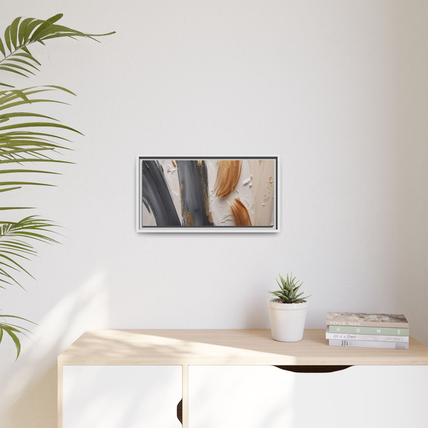 Matte Canvas, Framed (Multi-color)