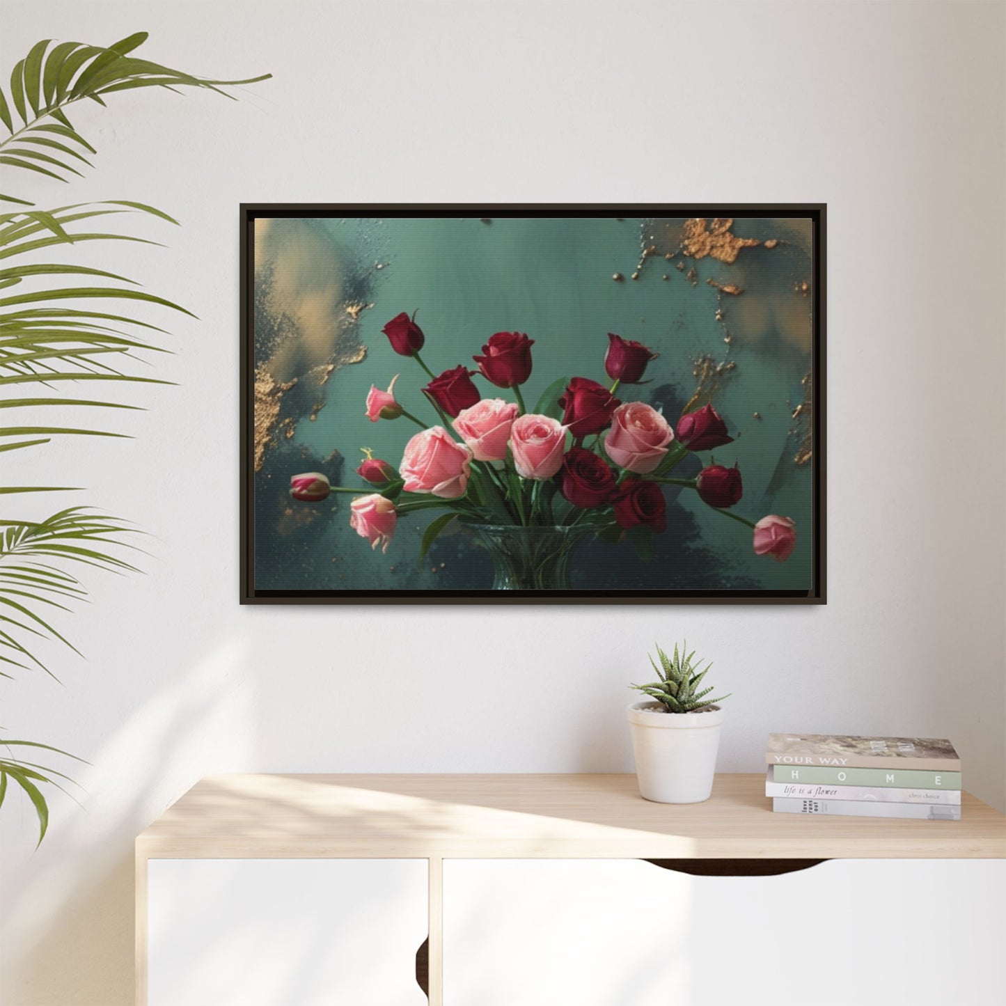 Matte Canvas, Framed (Multi-color)