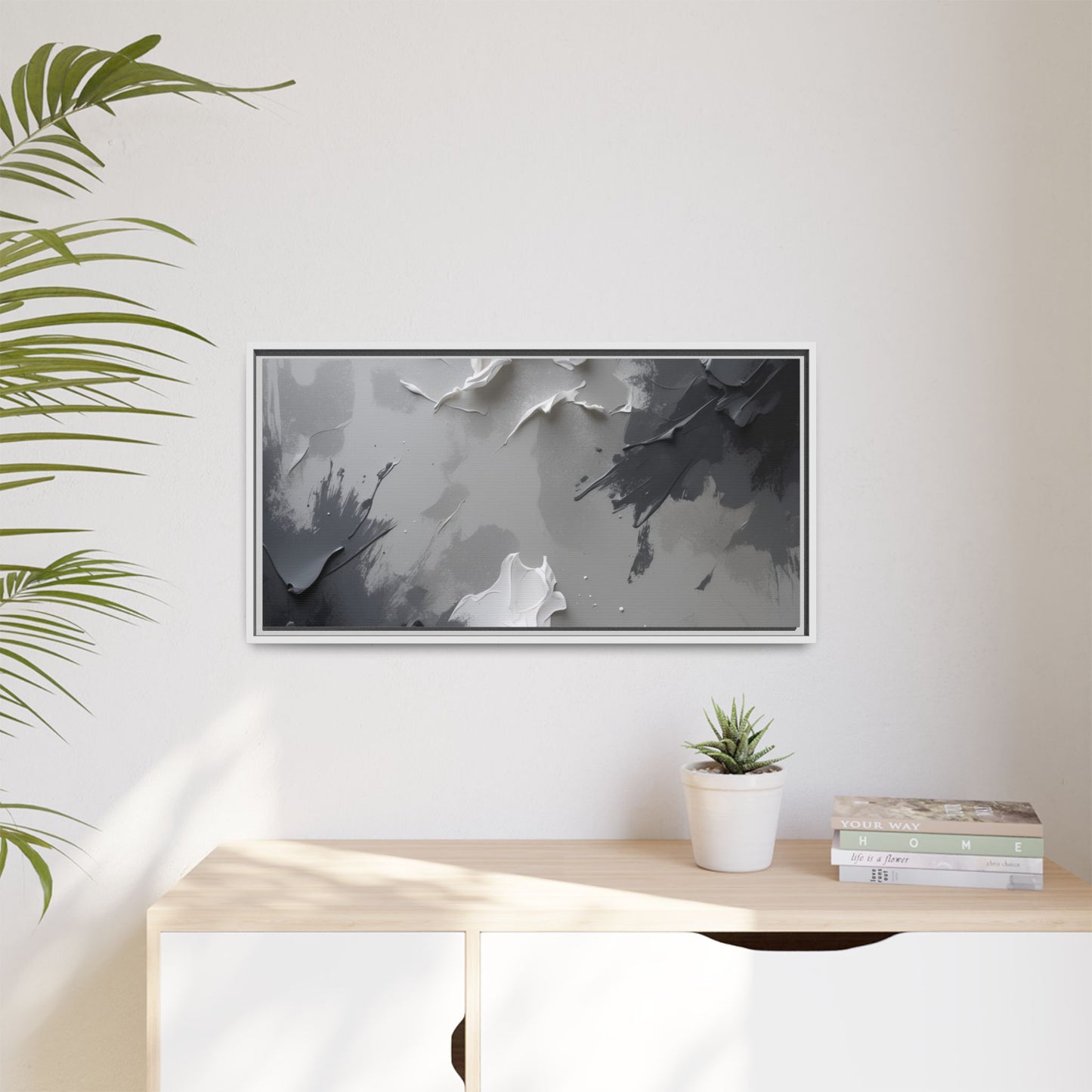 Matte Canvas, Framed (Multi-color)