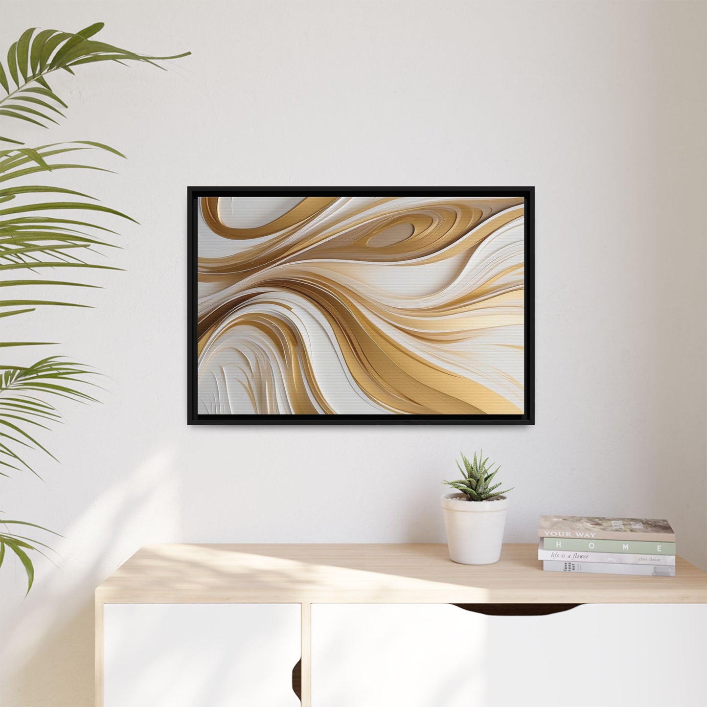 Matte Canvas, Framed (Multi-color)