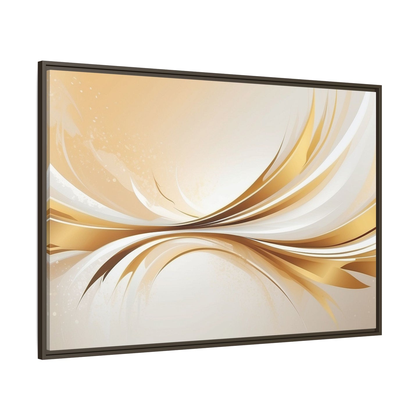 Modern Abstract Wall Art - Framed Matte Canvas Decor
