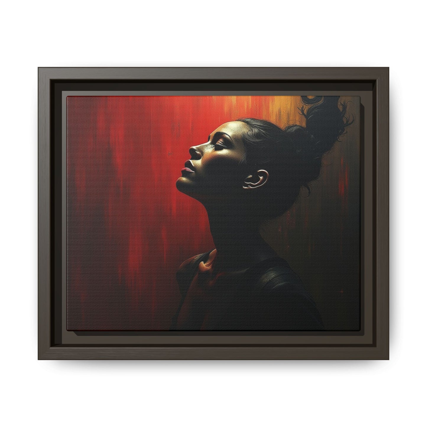 Matte Canvas, Framed (Multi-color)