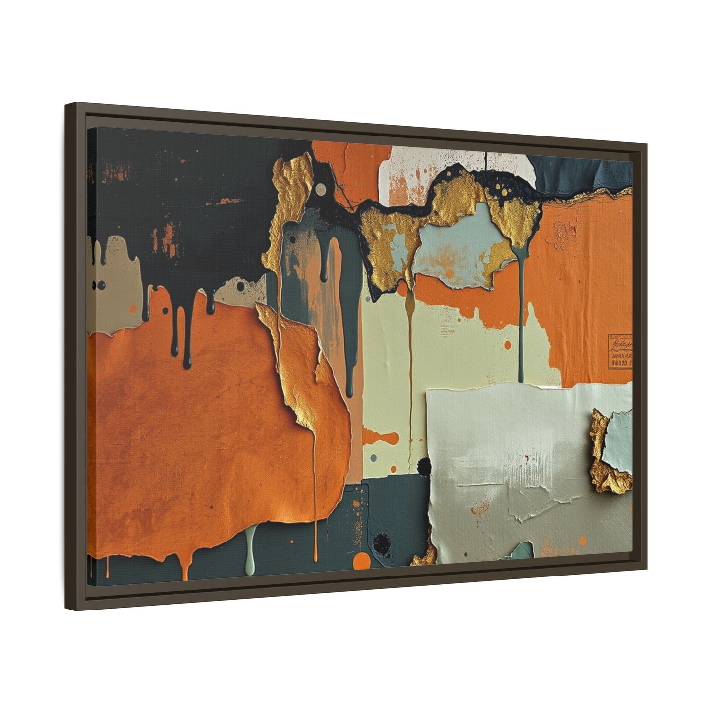 Matte Canvas, Framed (Multi-color)