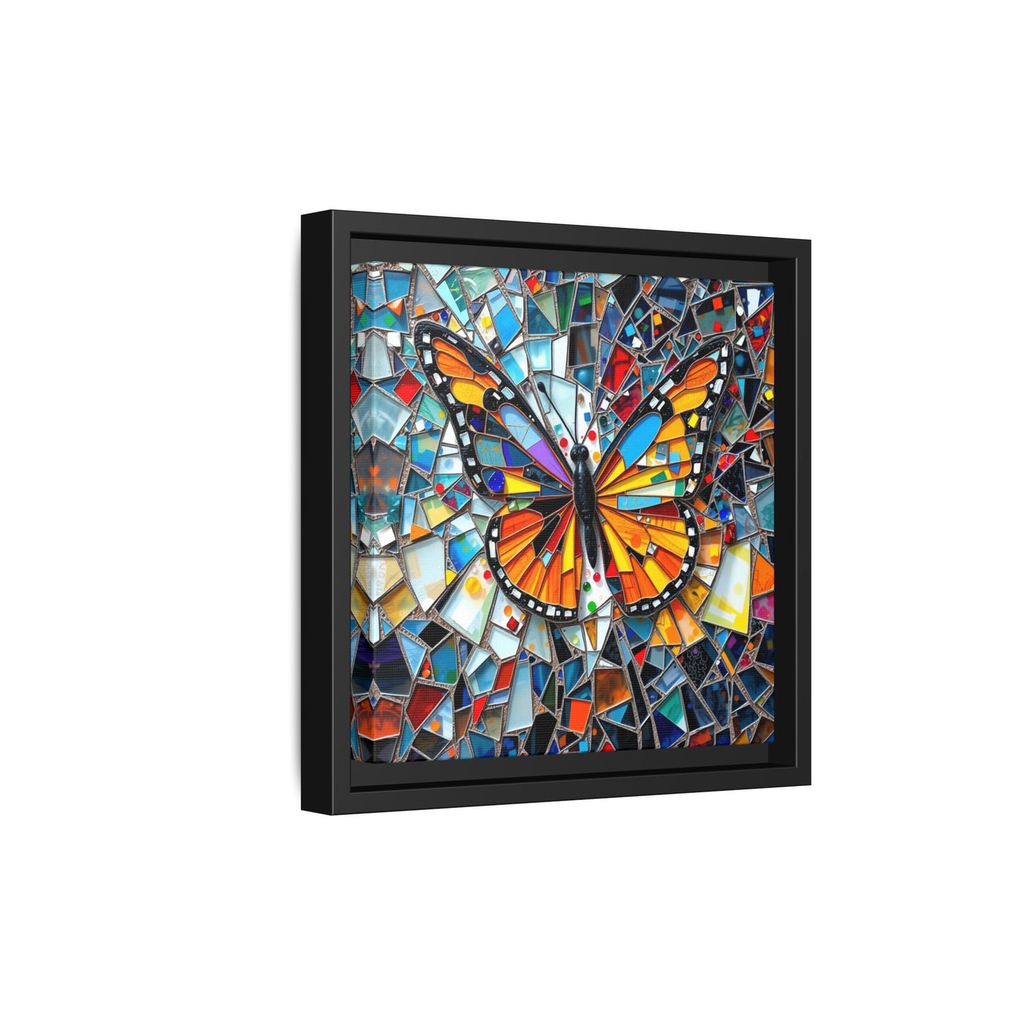 Wings of Renewal: Mosaic Butterfly Dream