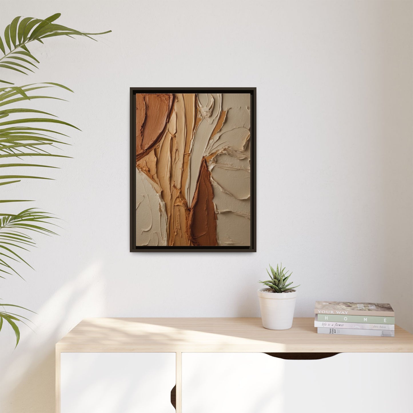 Matte Canvas, Framed (Multi-color)