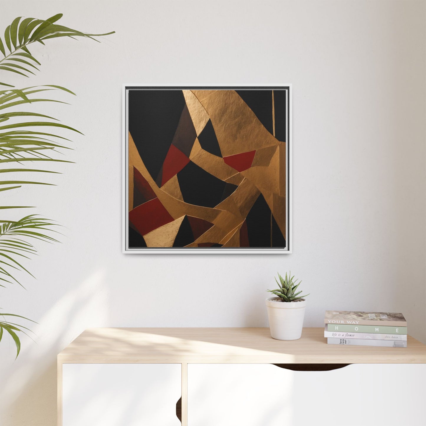 Matte Canvas, Framed (Multi-color)