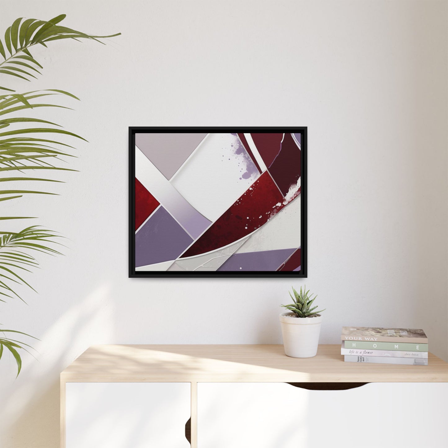 Matte Canvas, Framed (Multi-color)