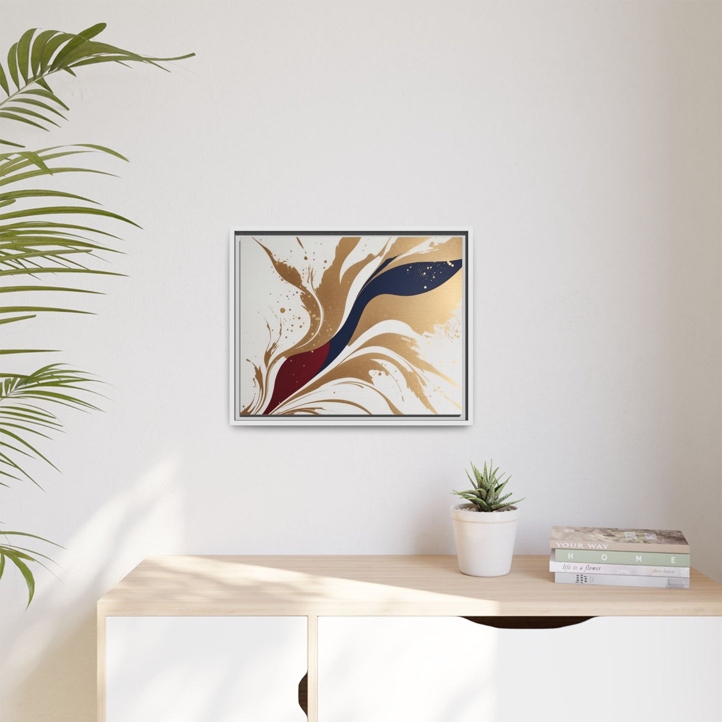 Matte Canvas, Framed (Multi-color)