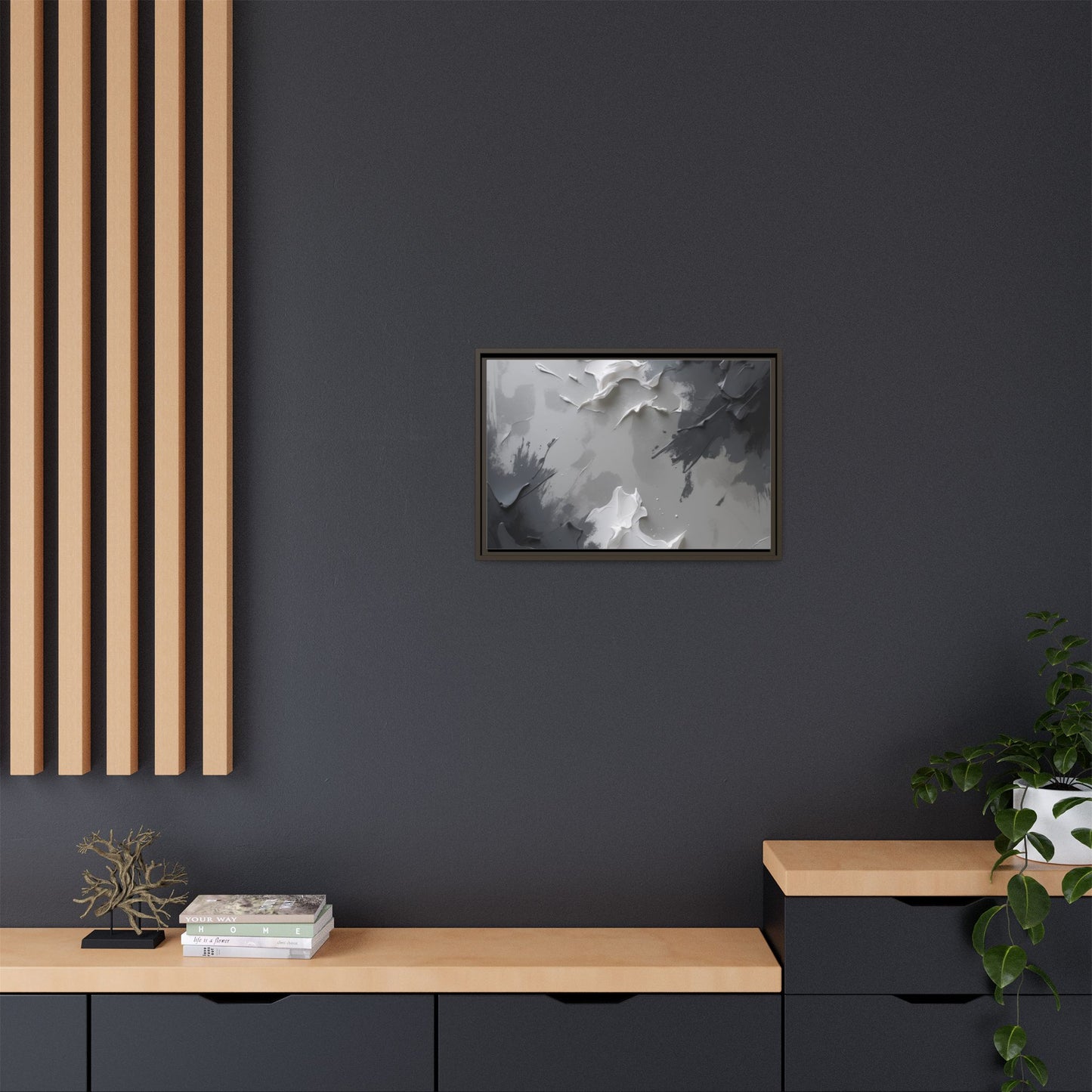 Matte Canvas, Framed (Multi-color)