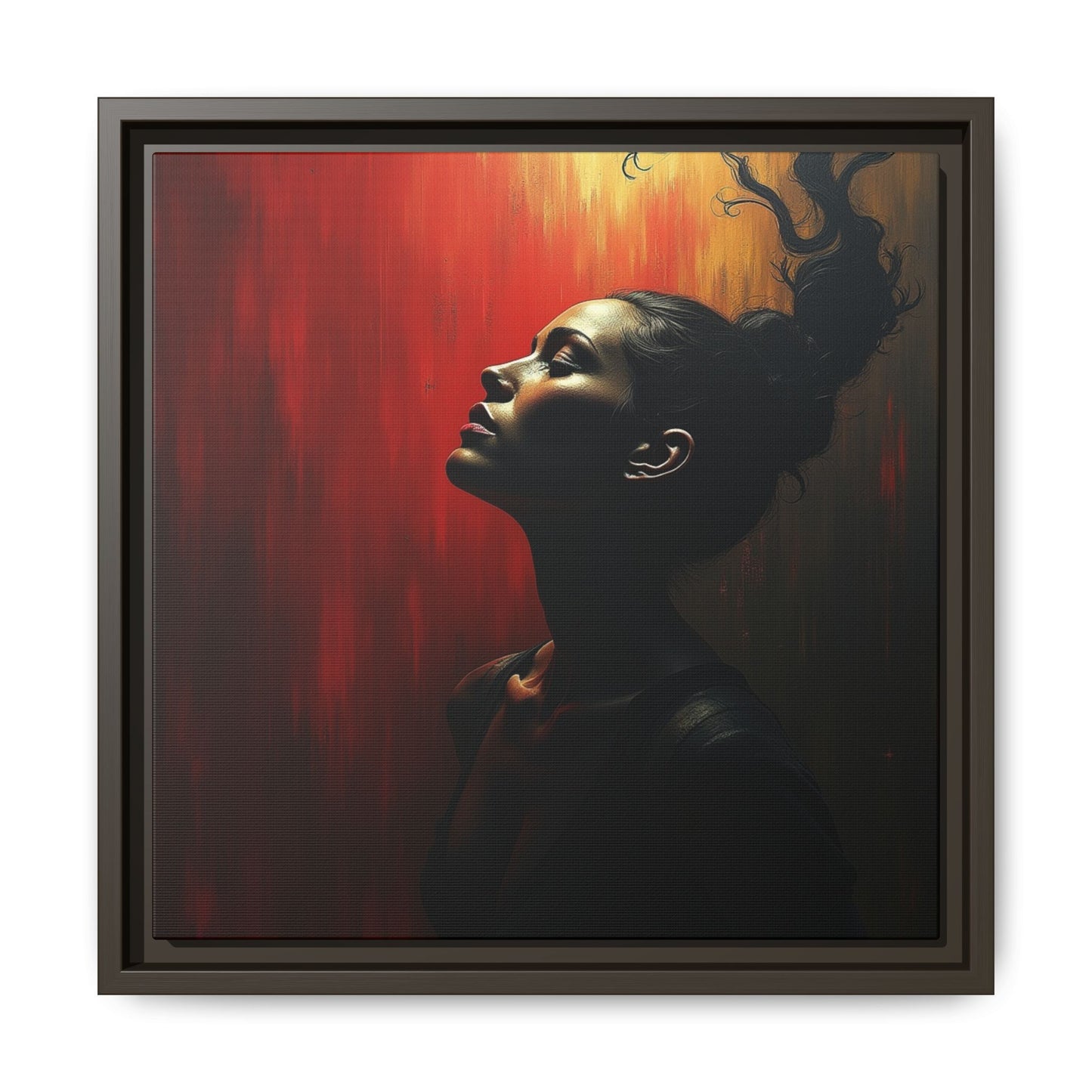 Matte Canvas, Framed (Multi-color)