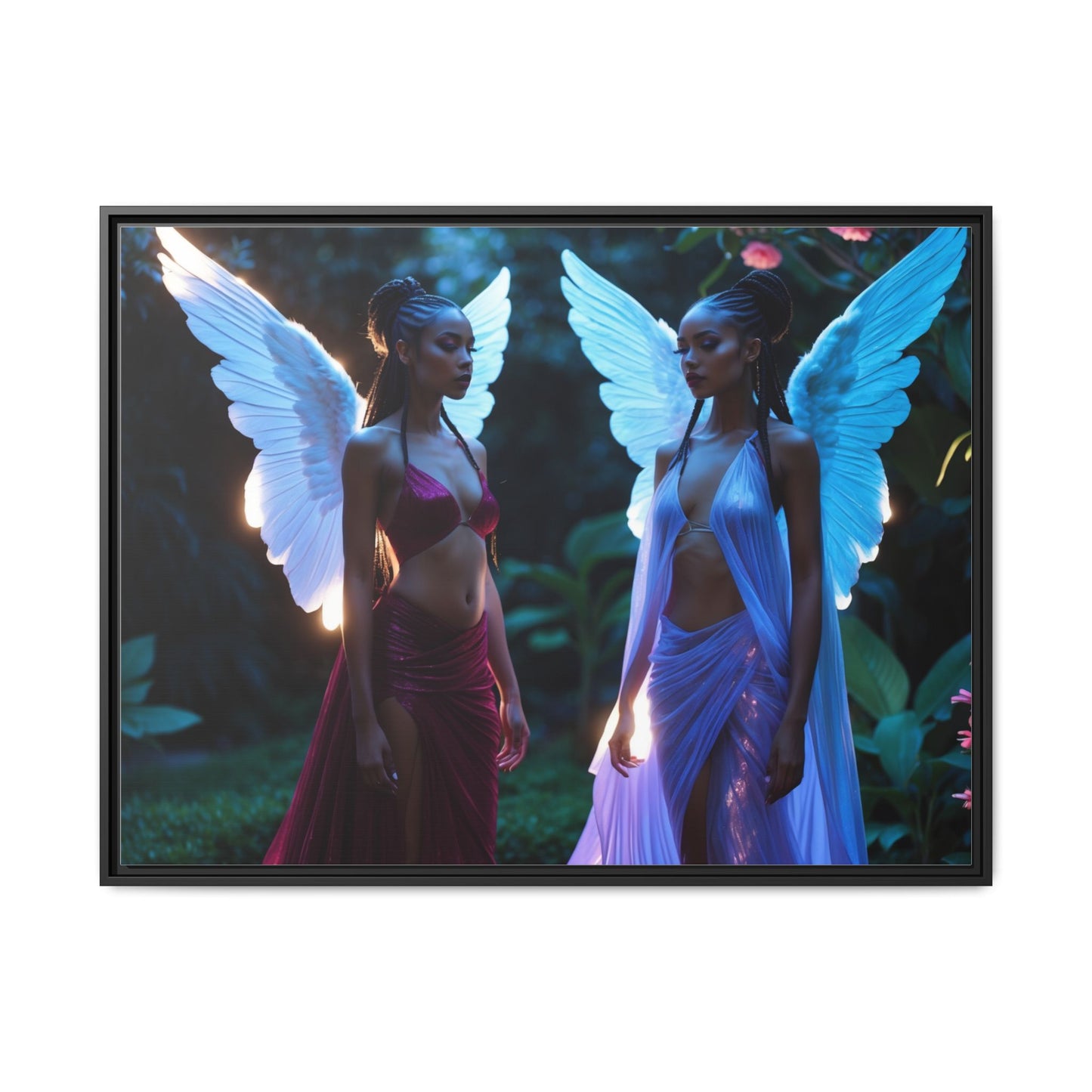 Matte Canvas, Framed (Multi-color)