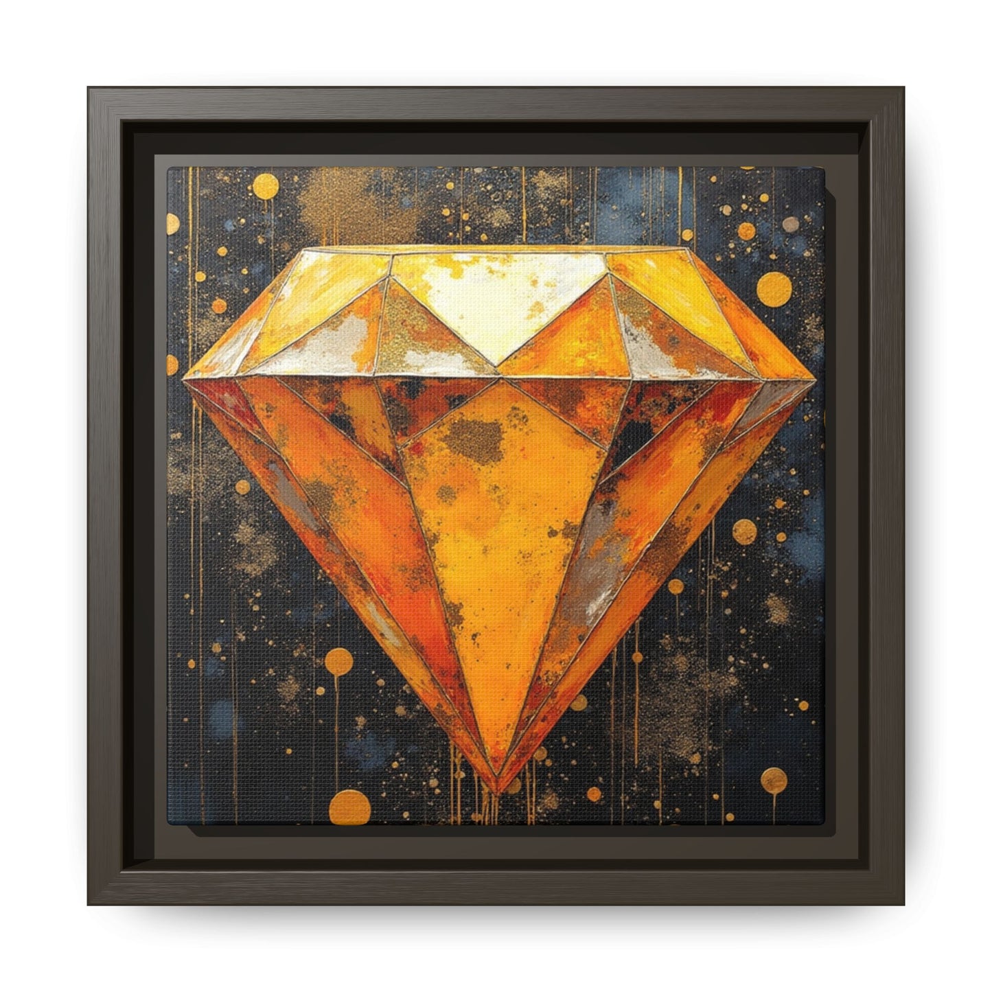Matte Canvas, Framed (Multi-color)