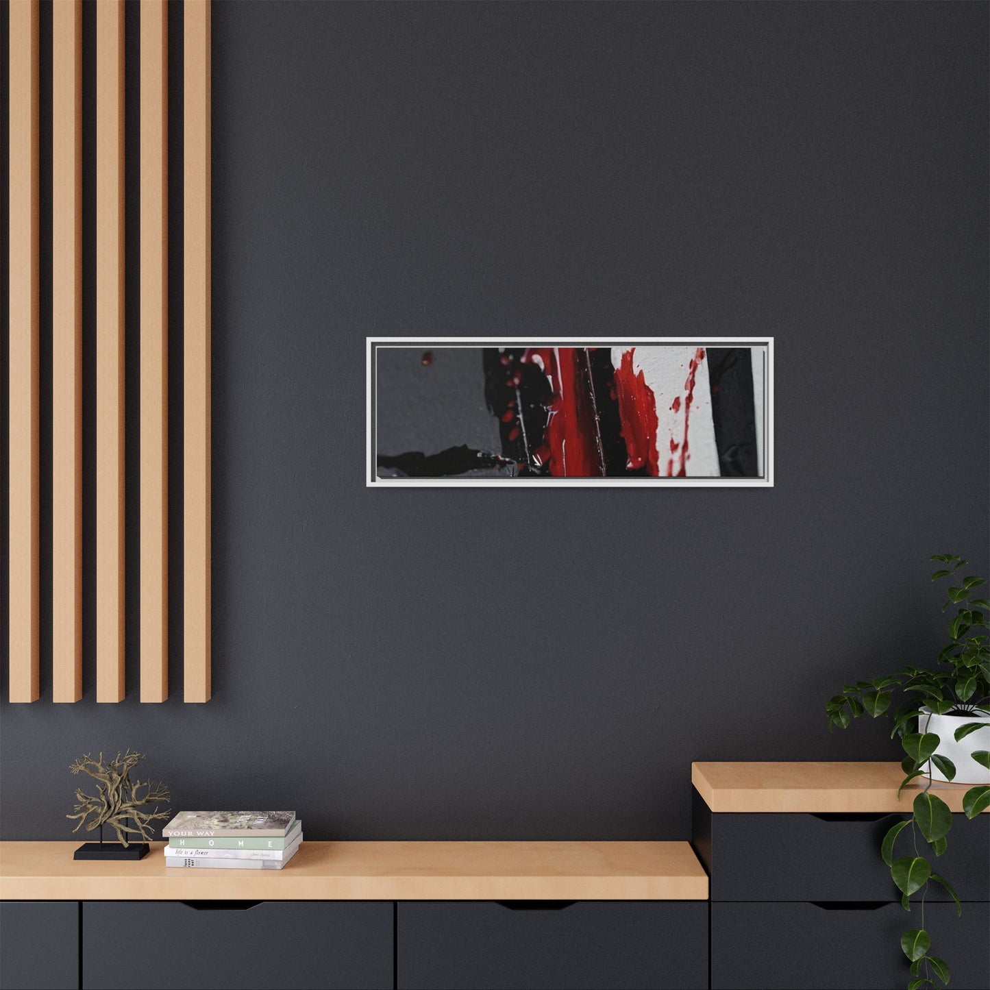 Matte Canvas, Framed (Multi-color)