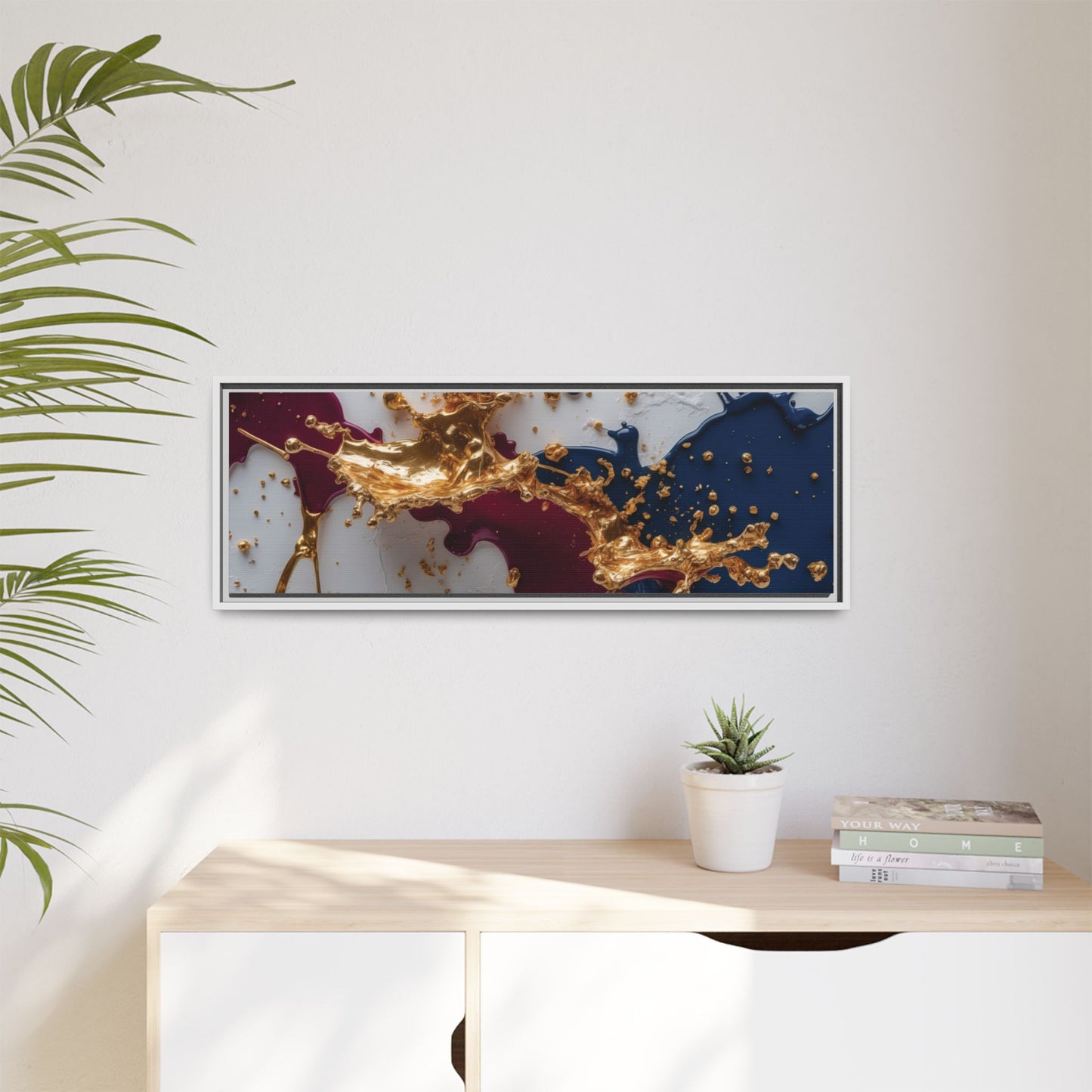 Matte Canvas, Framed (Multi-color)