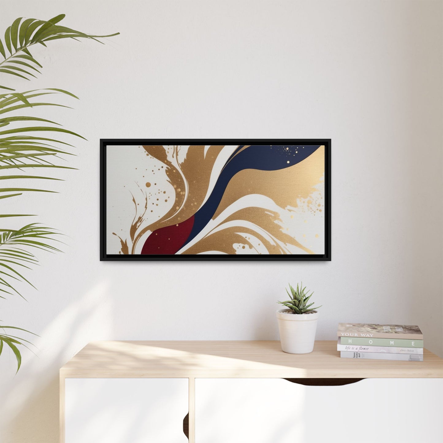 Matte Canvas, Framed (Multi-color)