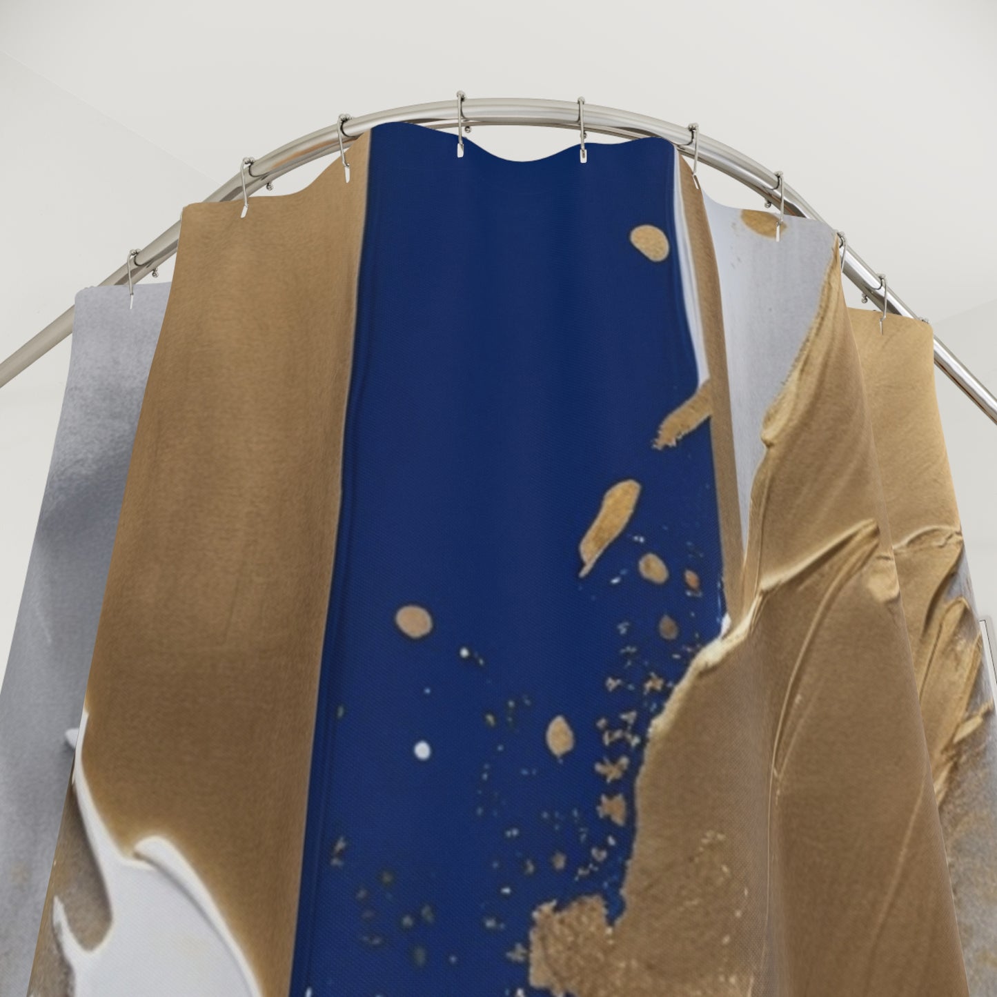 Royal Cascade-Glamour Shower Curtain