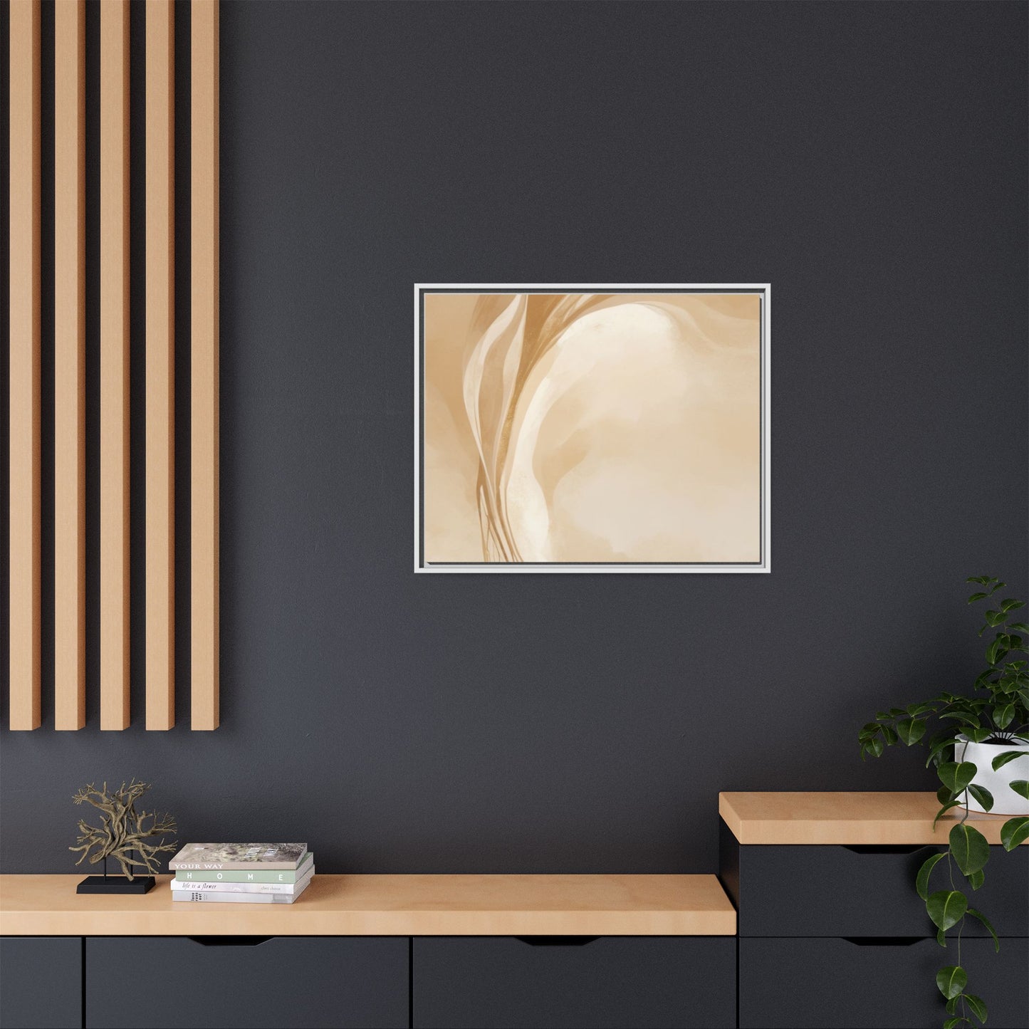 Matte Canvas, Framed (Multi-color)