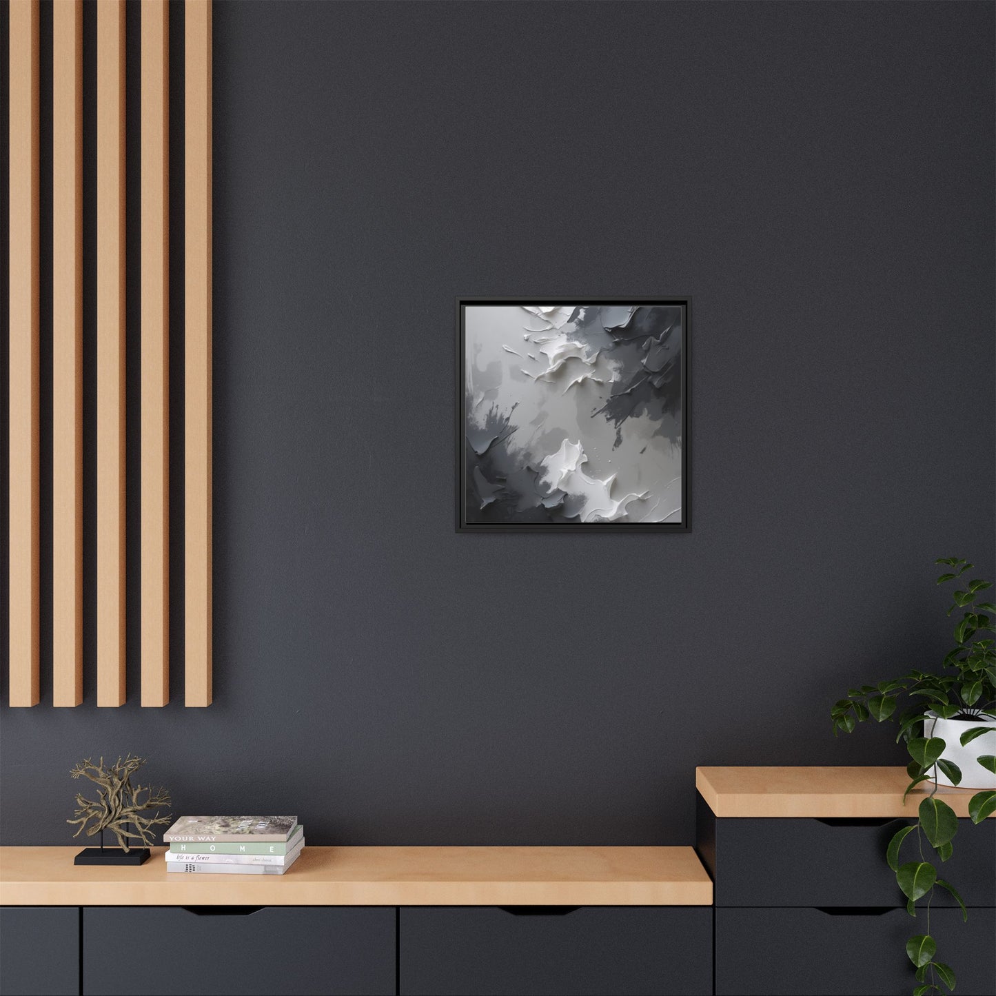 Matte Canvas, Framed (Multi-color)