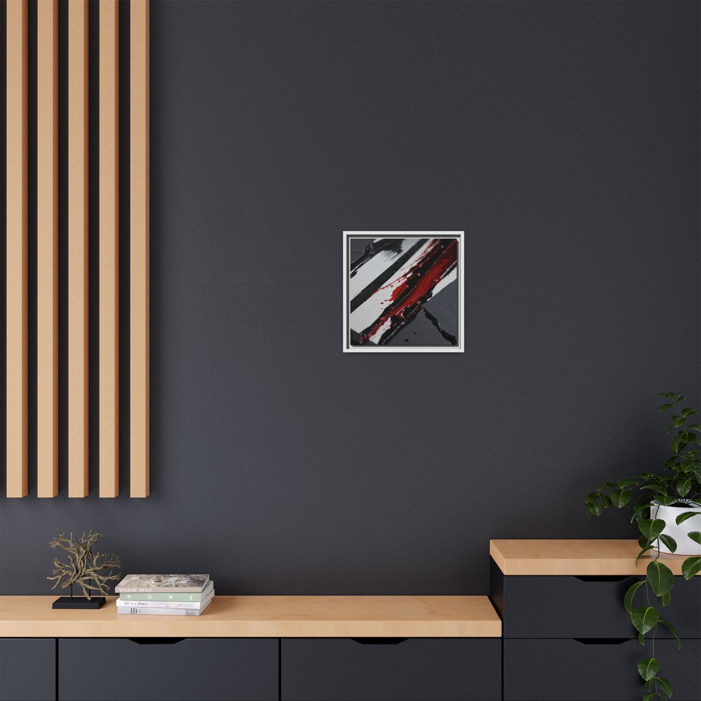 Matte Canvas, Framed (Multi-color)
