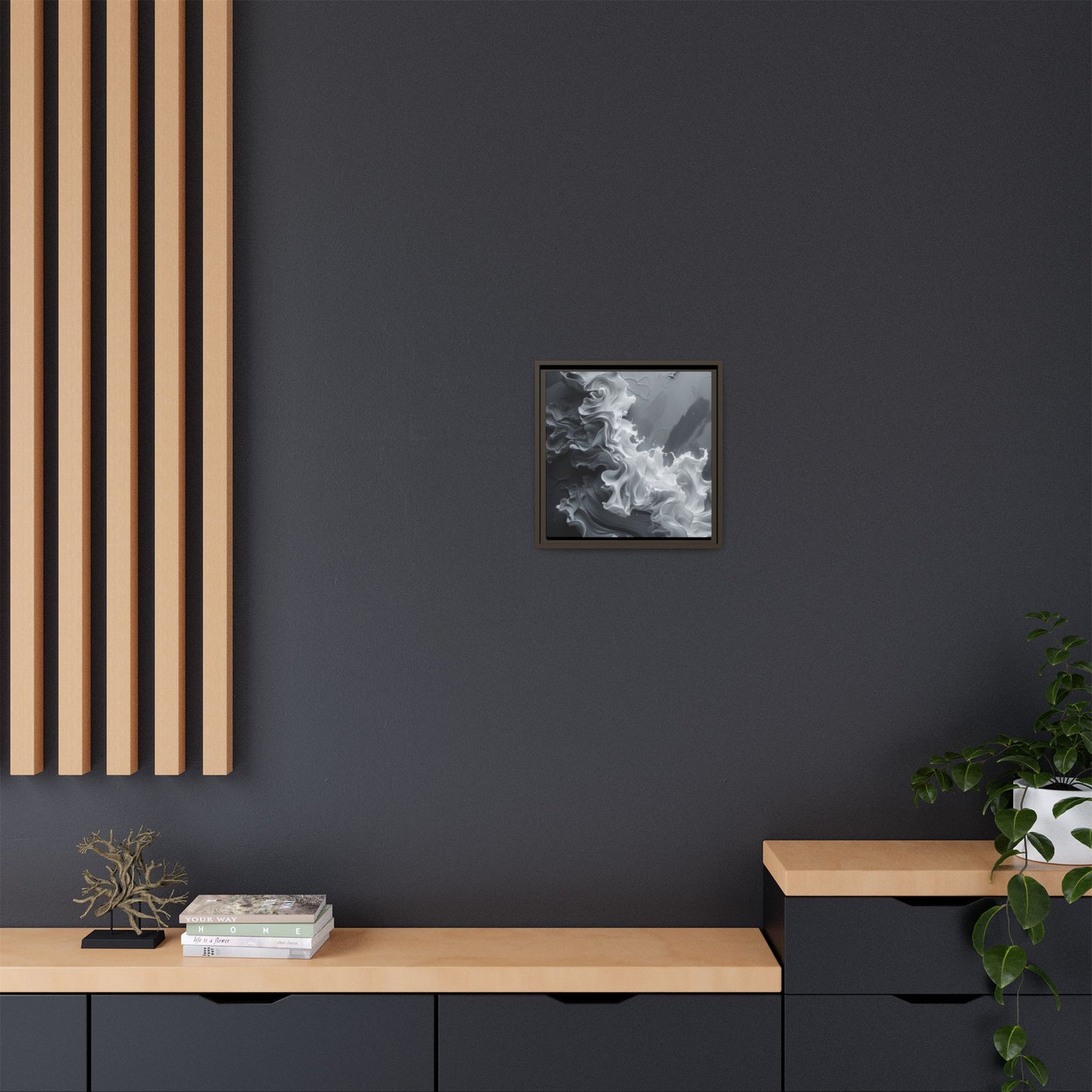 Matte Canvas, Framed (Multi-color)