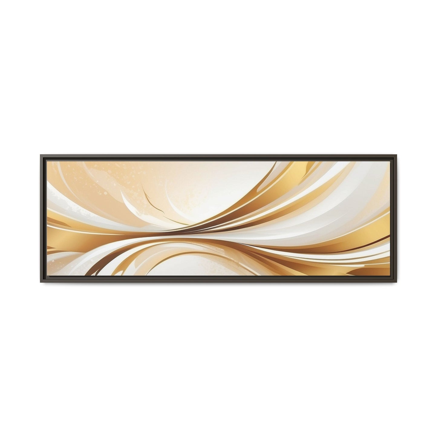 Modern Abstract Wall Art - Framed Matte Canvas Decor