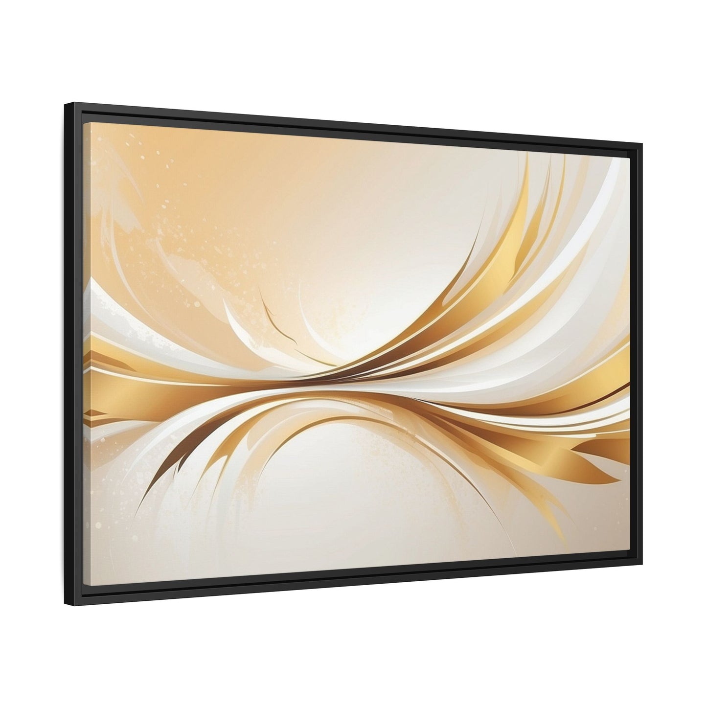 Modern Abstract Wall Art - Framed Matte Canvas Decor