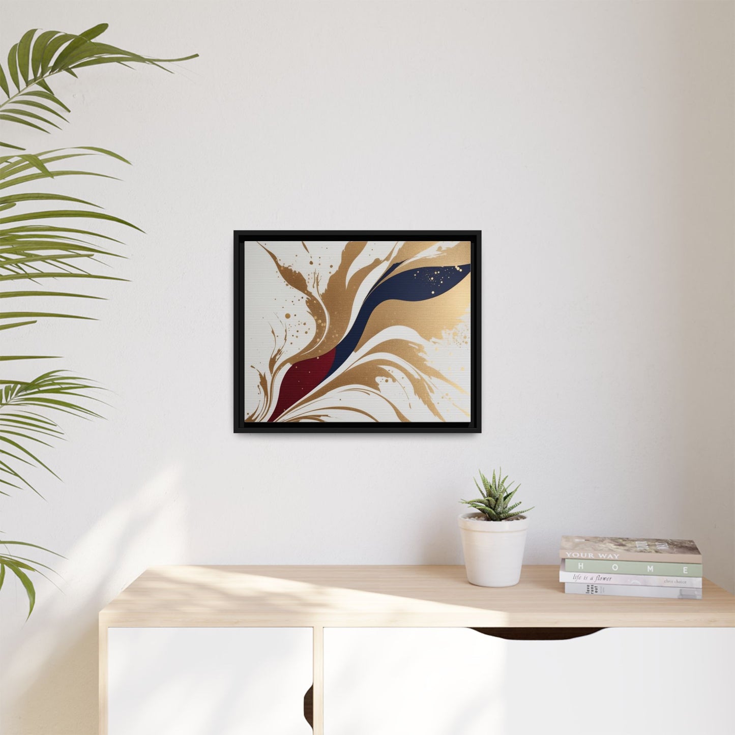Matte Canvas, Framed (Multi-color)