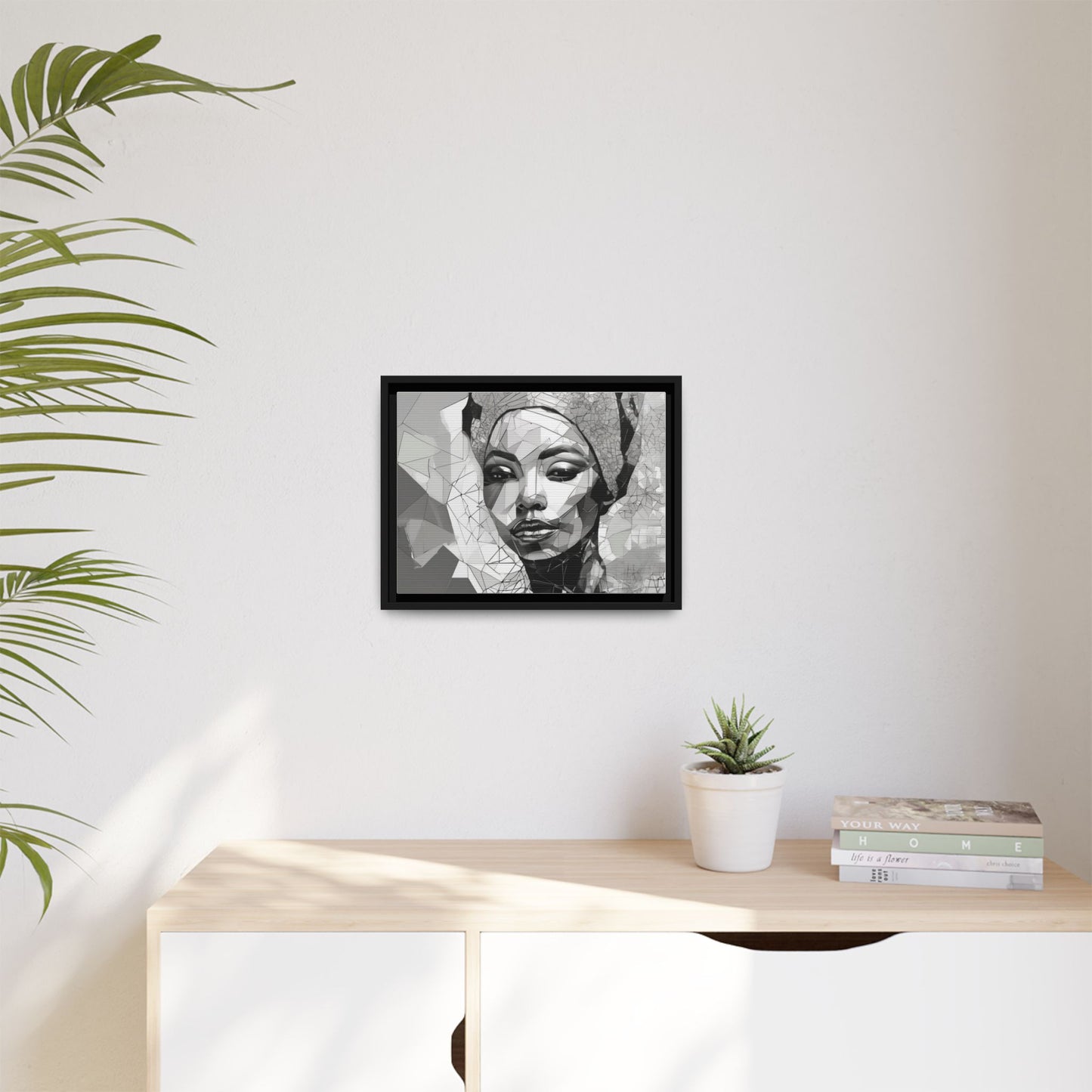 Fractured Grace: Portrait in Prism