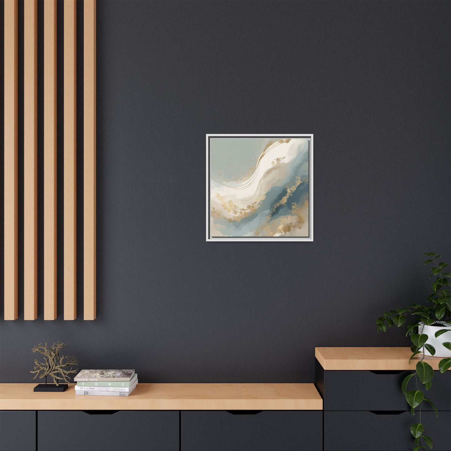 Matte Canvas, Framed (Multi-color)