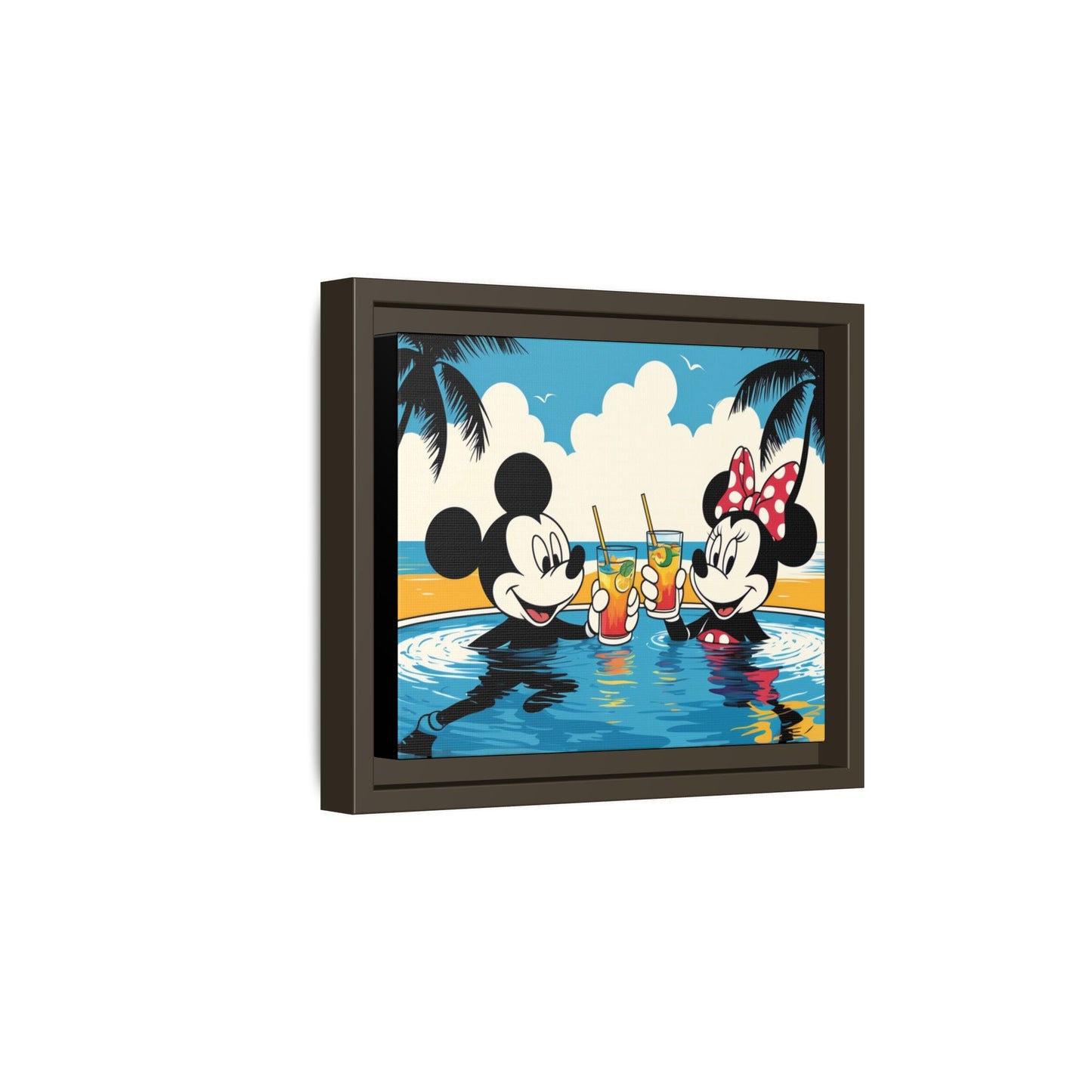 Matte Canvas, Framed (Multi-color)