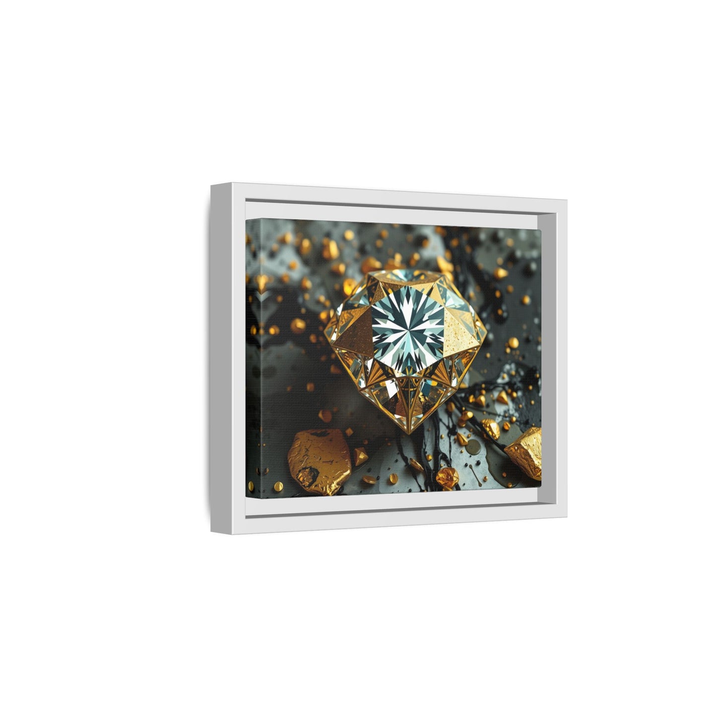 Matte Canvas, Framed (Multi-color)
