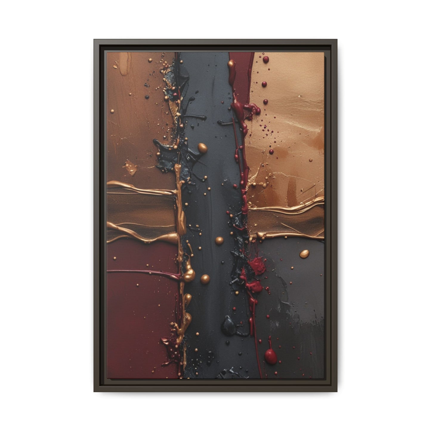 Matte Canvas, Framed (Multi-color)