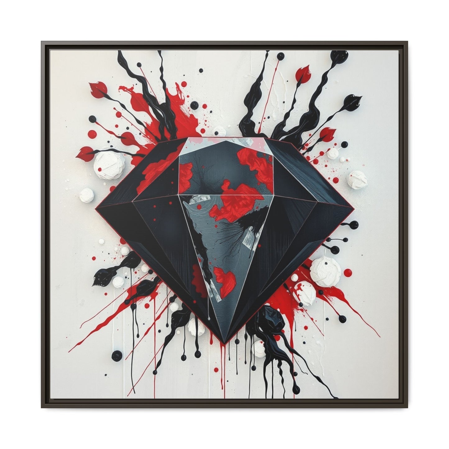 Matte Canvas, Framed (Multi-color)