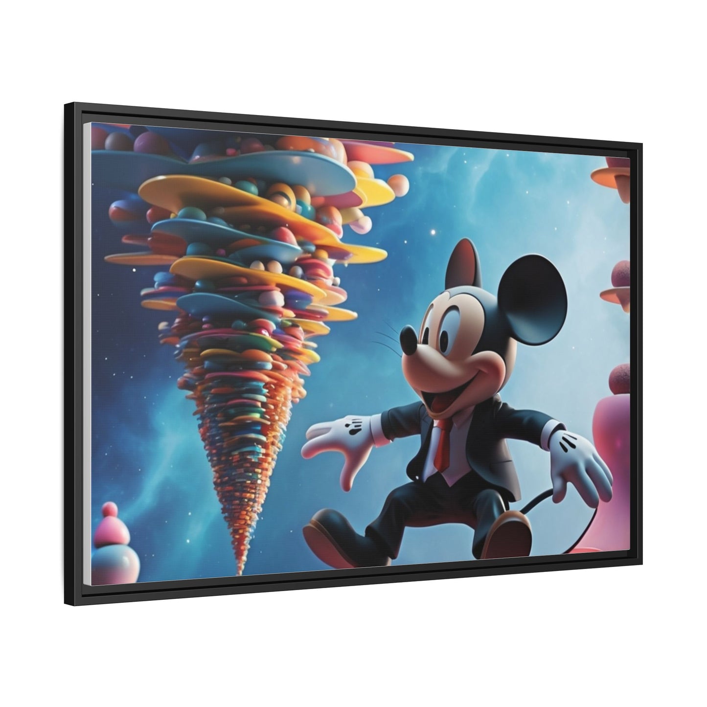 Matte Canvas, Framed (Multi-color)