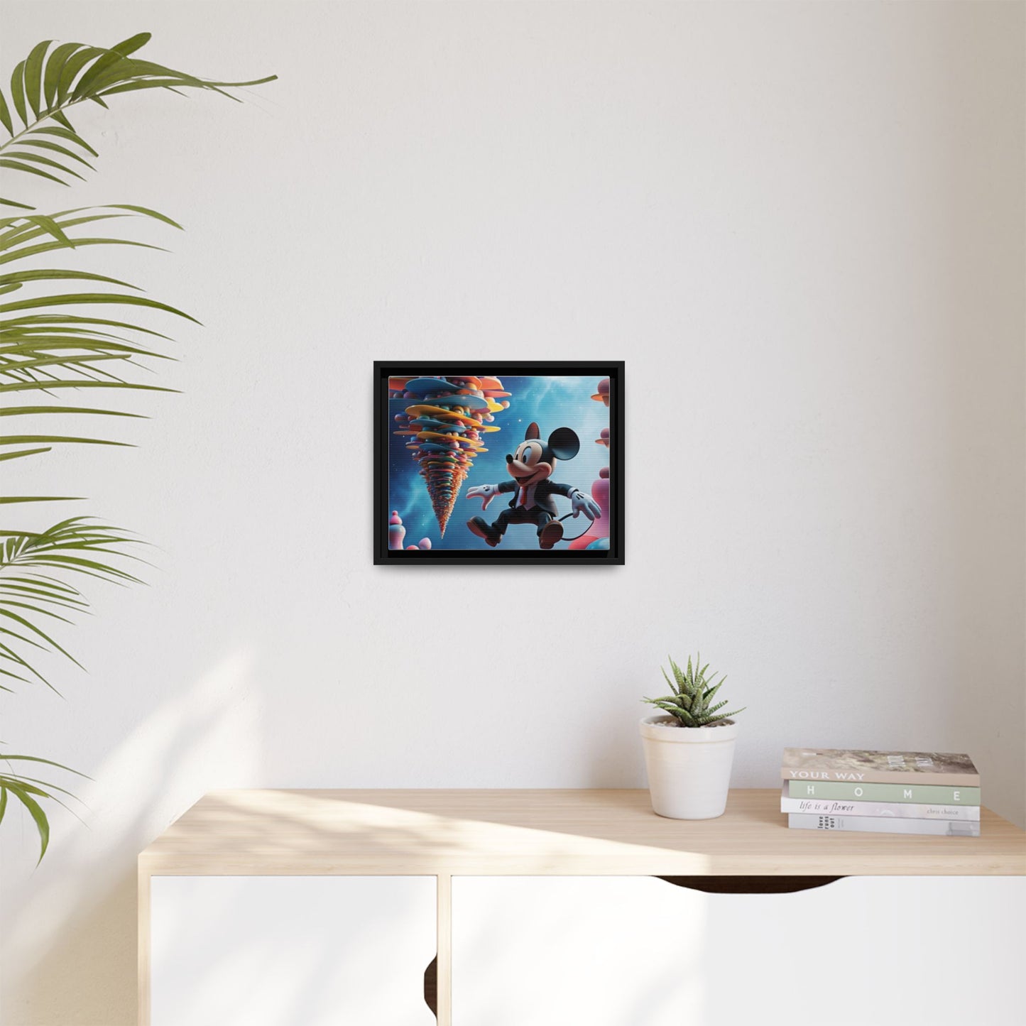 Matte Canvas, Framed (Multi-color)