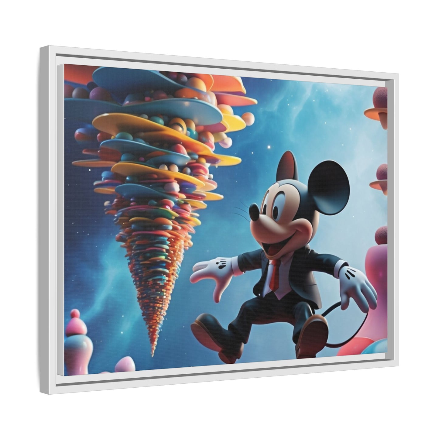 Matte Canvas, Framed (Multi-color)