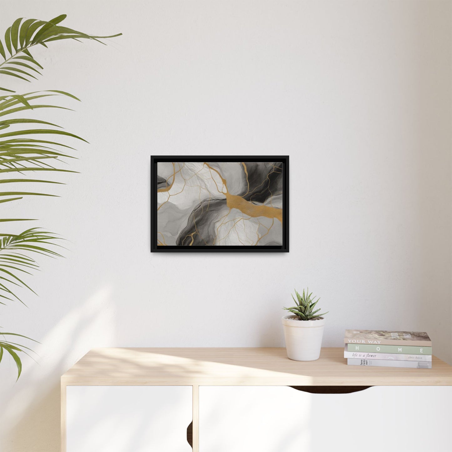 Matte Canvas, Framed (Multi-color)