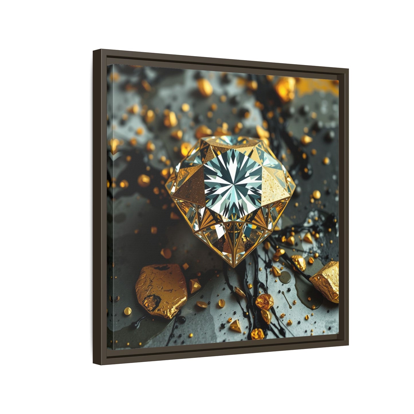 Matte Canvas, Framed (Multi-color)