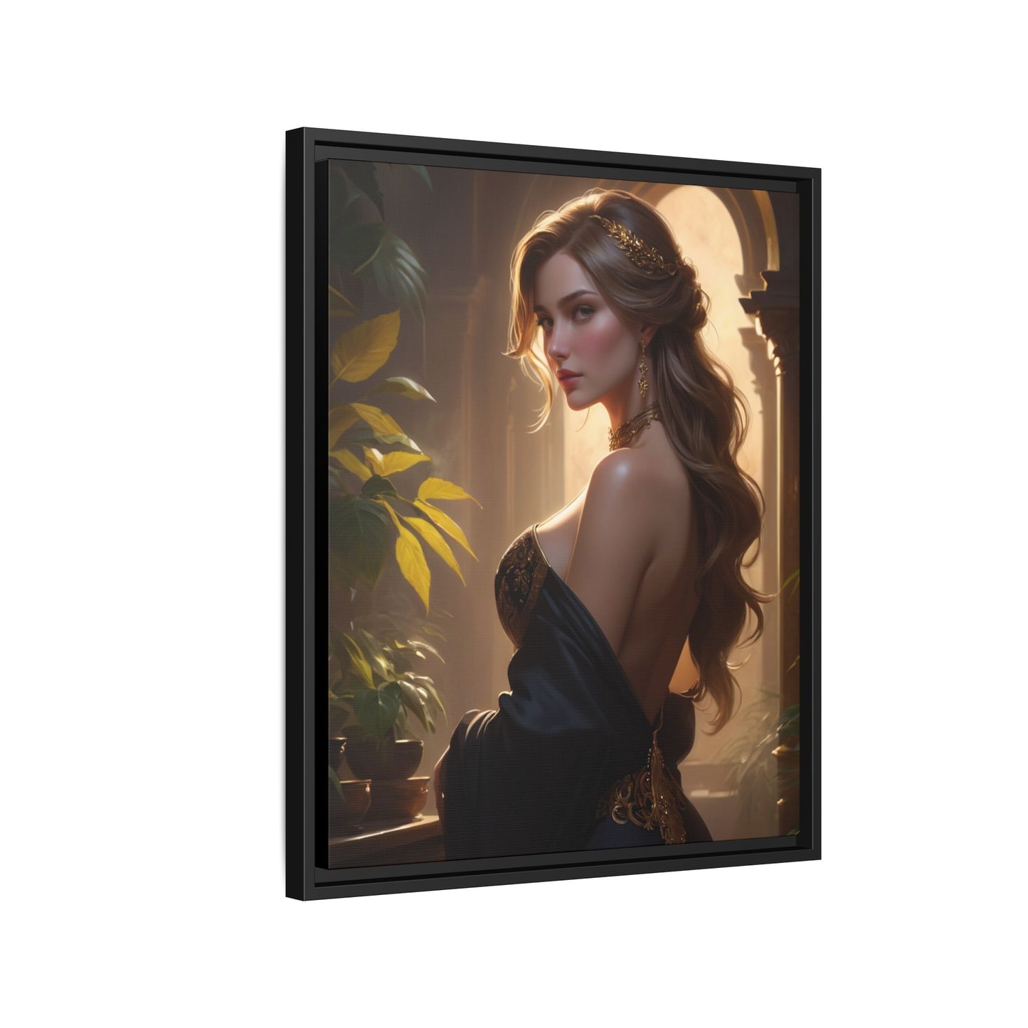 Matte Canvas, Framed (Multi-color)