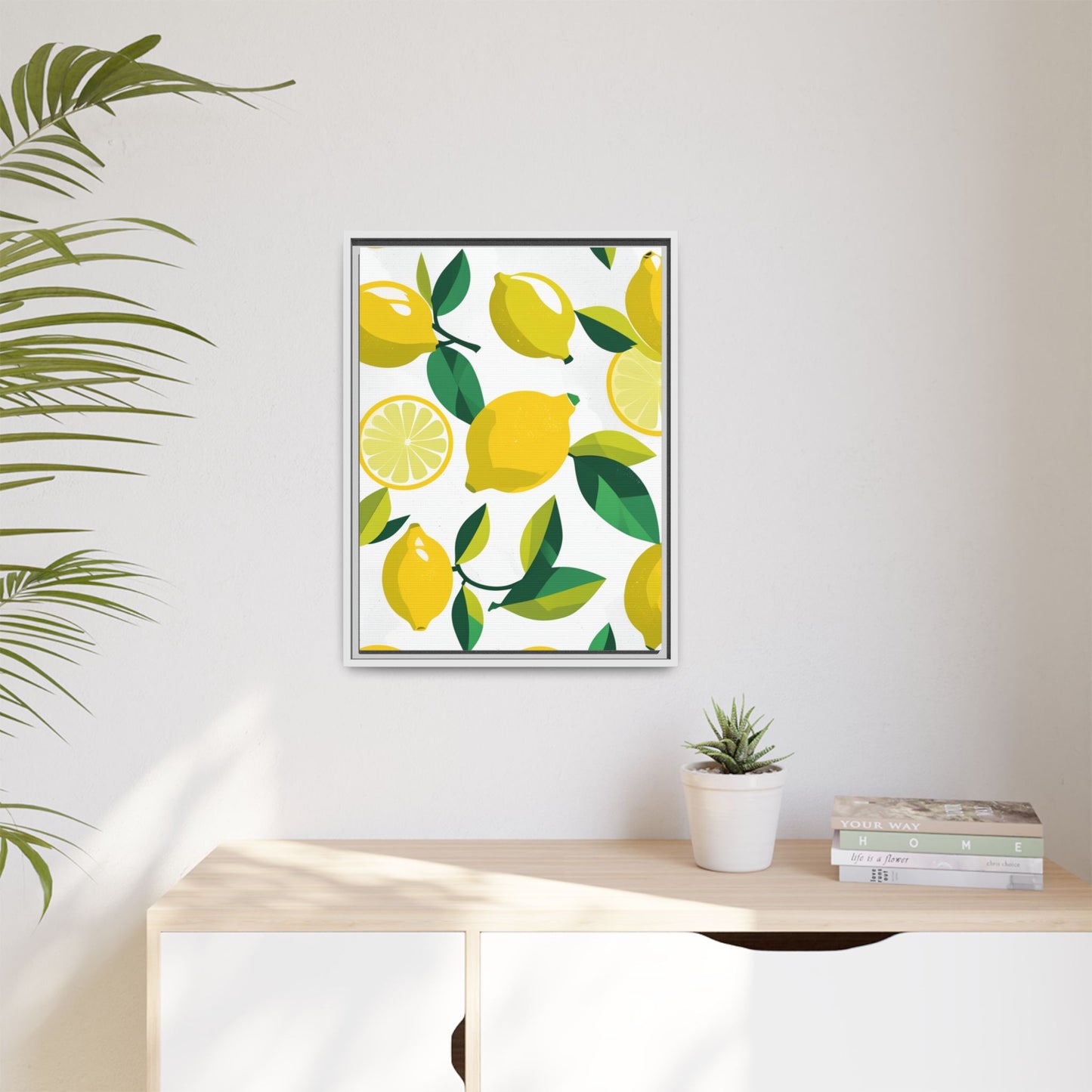 Matte Canvas, Framed (Multi-color)