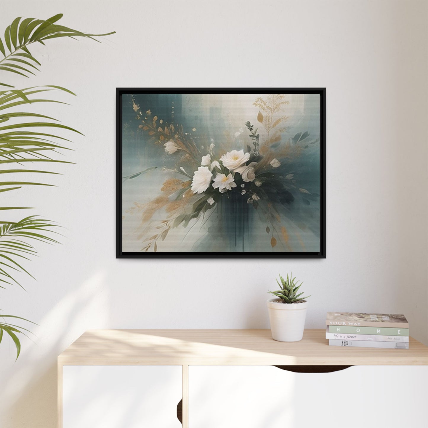 Matte Canvas, Framed (Multi-color)