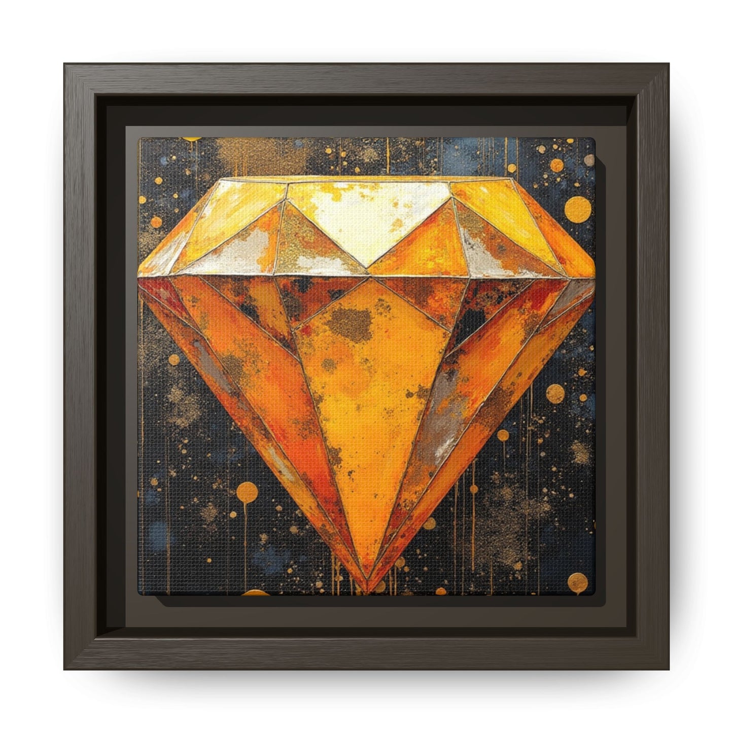 Matte Canvas, Framed (Multi-color)