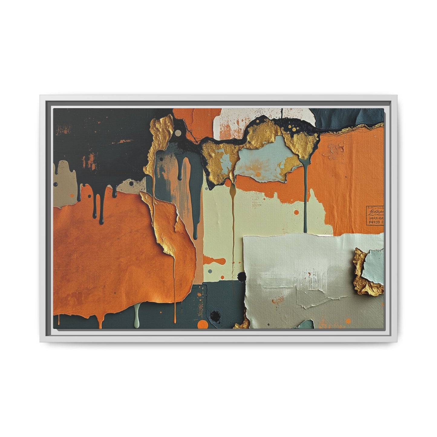 Matte Canvas, Framed (Multi-color)