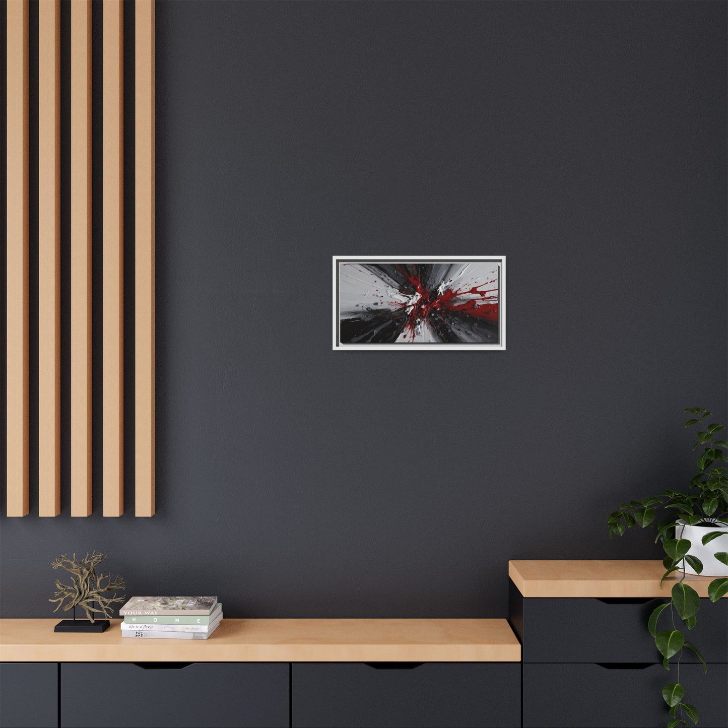 Matte Canvas, Framed (Multi-color)