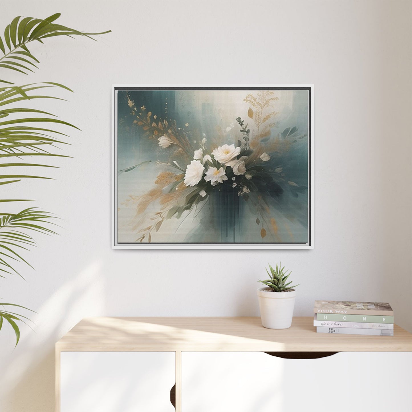 Matte Canvas, Framed (Multi-color)