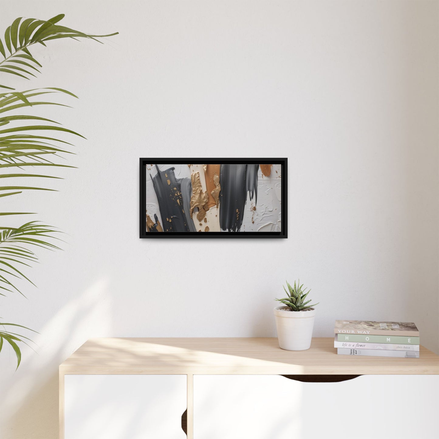 Matte Canvas, Framed (Multi-color)